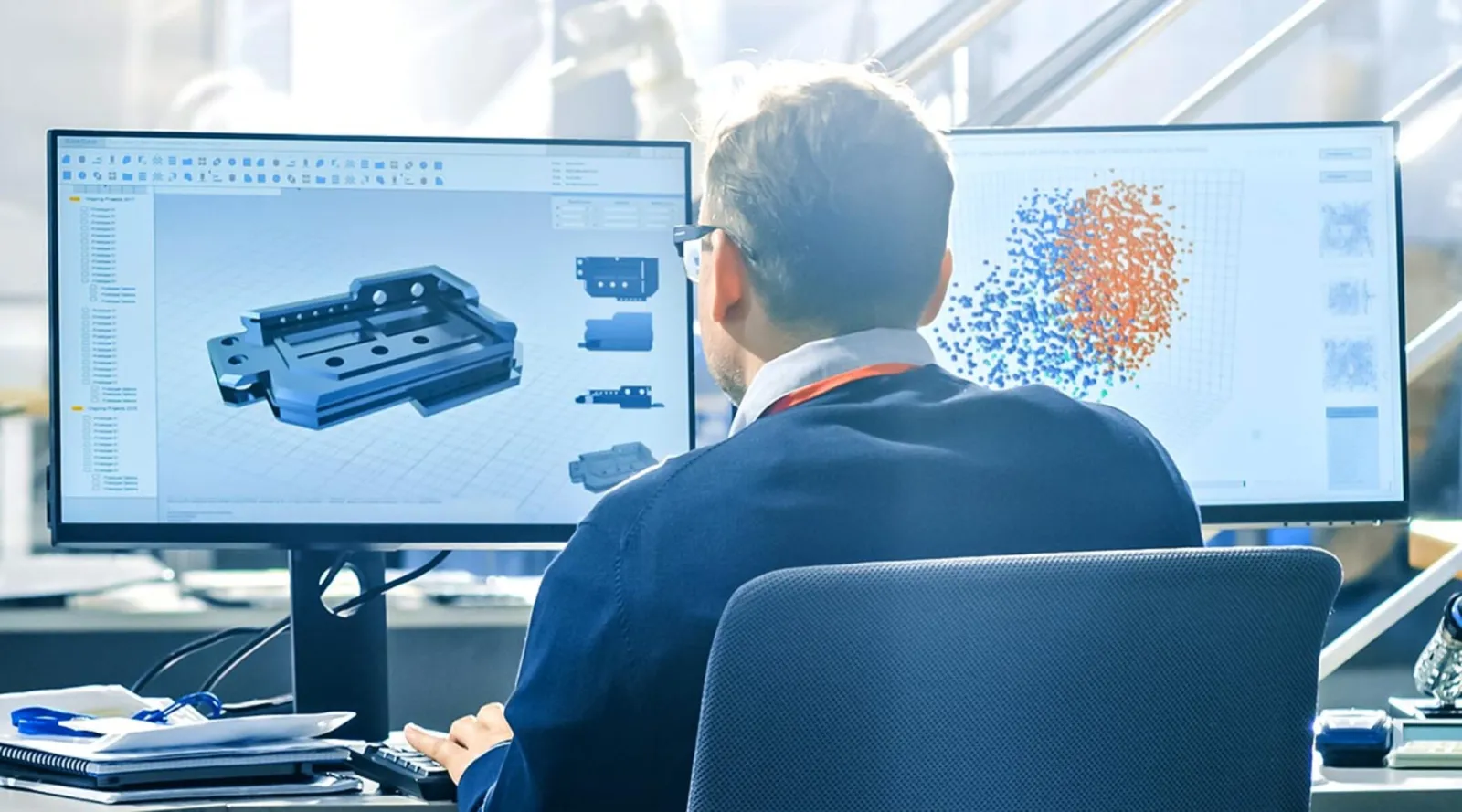 Анализ заполнения пресс-формы и CAD-CAM проектирование